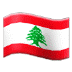 🇱🇧 flag: Lebanon display on Samsung